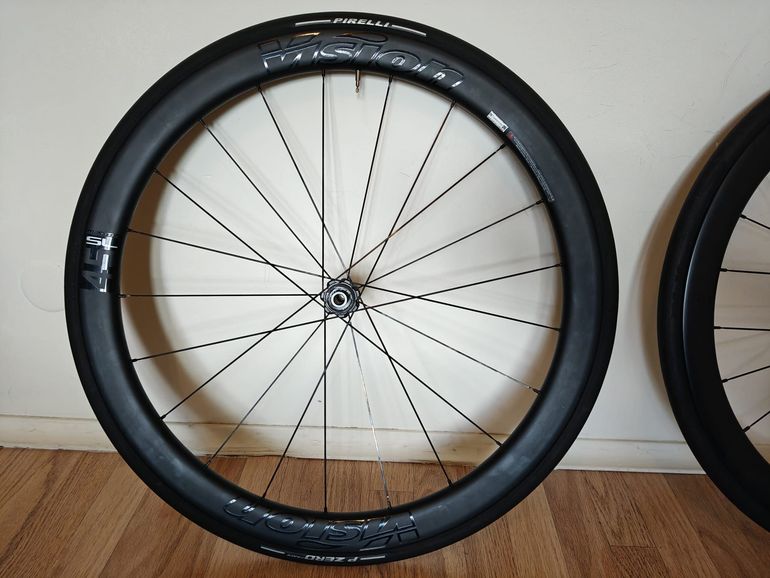 Used Vision Metron 45 SL Carbon Disc Wheelset bike — image 2 of 8