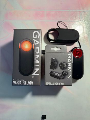 Used Garmin Varia RTL515 Rearview Radar Tail Light bike
