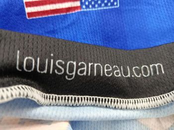 Used Louis Garneau maillot velo homme taille l -32 6662 cyclisme route respirant Nevada las vegas bike — image 4 of 8