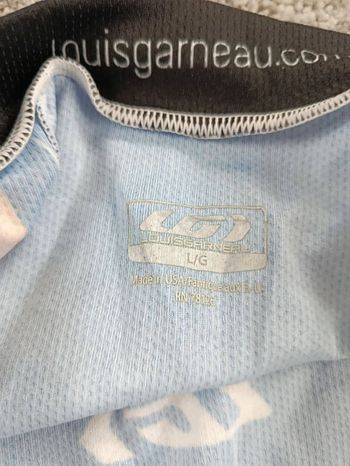 Used Louis Garneau maillot velo homme taille l -32 6662 cyclisme route respirant Nevada las vegas bike — image 5 of 8