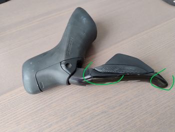 Used Shimano 105 Di2 Dual Control Lever 2023 bike — image 4 of 4
