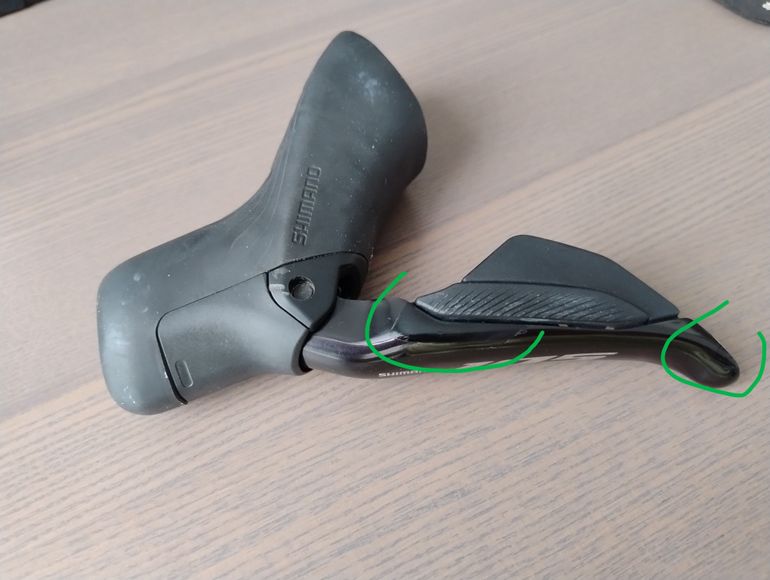 Used Shimano 105 Di2 Dual Control Lever 2023 bike — image 4 of 4