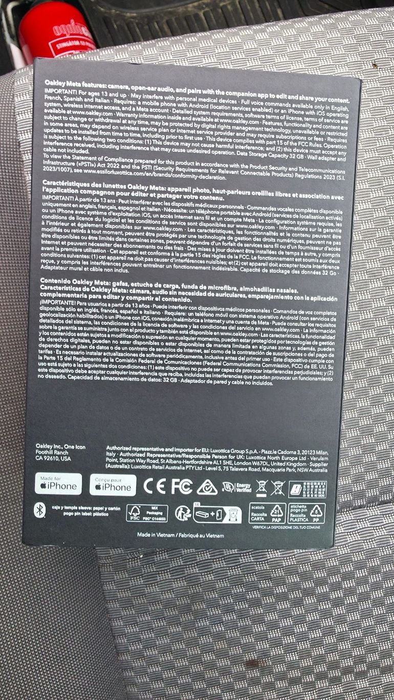 Used Oakley Meta AI Glasses 2026 bike — image 6 of 6