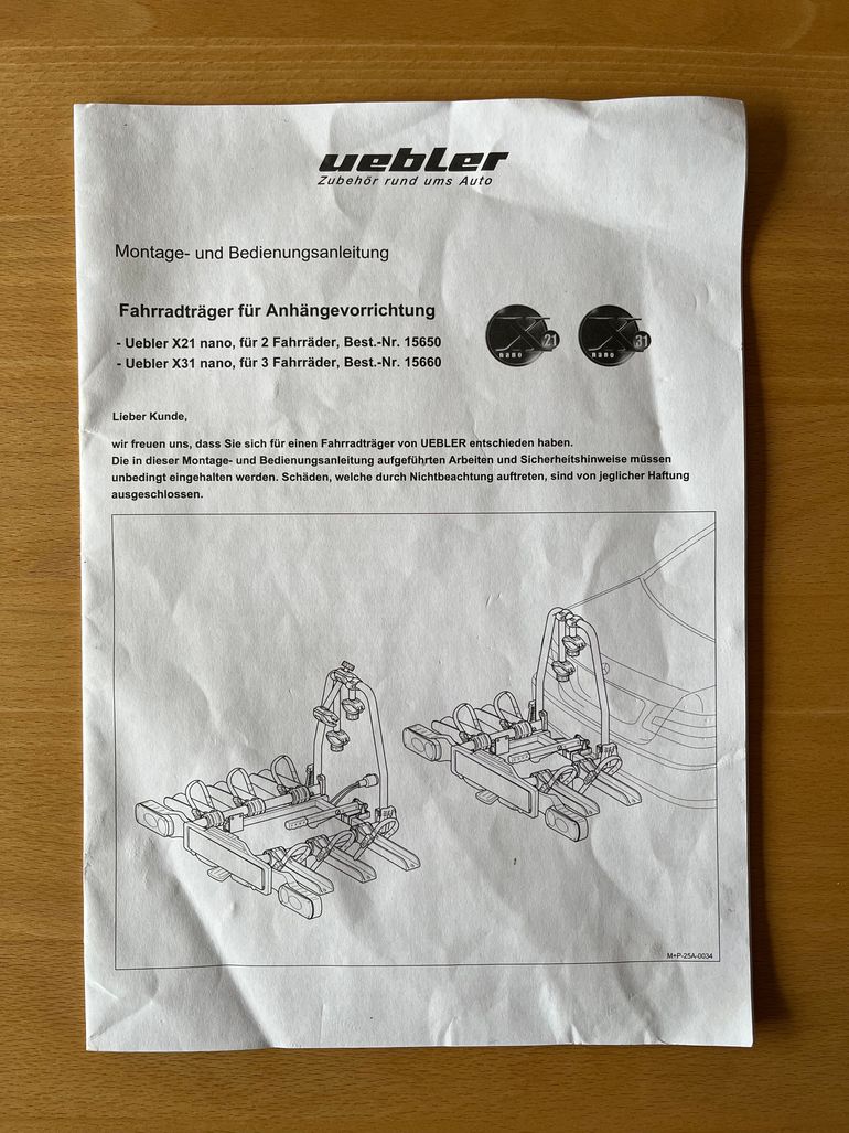 Used Uebler X31 Nano bike — image 7 of 7