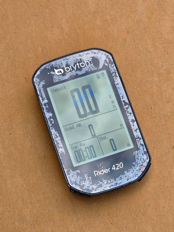 Used Bryton Rider 420 GPS Cycling Computer 2020 bike