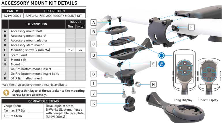 Used Specialized Support Compteur Pour Potence bike — image 3 of 3
