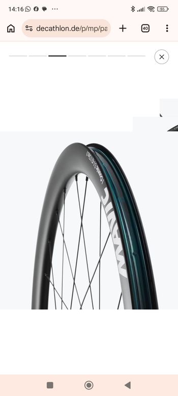 Used Mavic Cosmic S 42 Disc Wheelset 2026 bike — image 7 of 12
