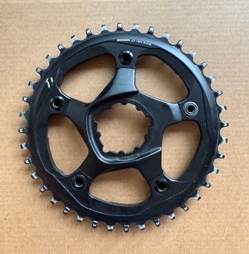 Brugt Sram chainring 40T 11-speed with spider Drivetrain & Pedals