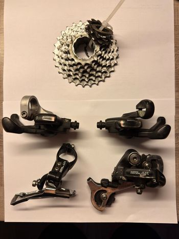 Used Shimano Deore LX 3x8 Schaltgruppe bike