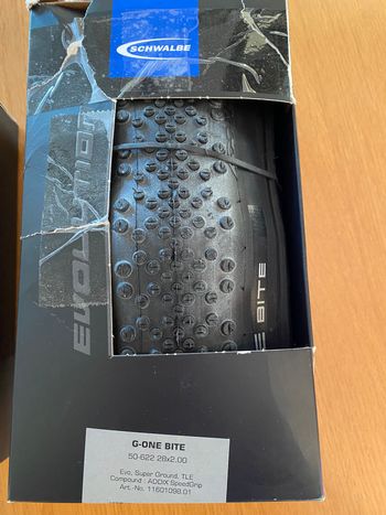 Used Schwalbe 50-622 28” X 2.00 G-ONE BITE Tires 2025 bike — image 2 of 6