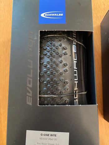 Used Schwalbe 50-622 28” X 2.00 G-ONE BITE Tires 2025 bike — image 3 of 6