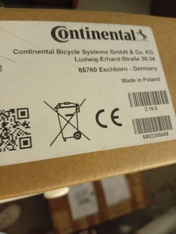 Used Continental iDT 660 DCW (660 WH 48 V, ad esempio per Kalkhoff ed EBM)Discuti di NUOVO + OVP: batteria E-Bike iDT 660 DCW (660WH 48V per es. Kalkhoff ed EBM) nel forum acquisti/vendite (fatto) nella sezione DCW (660 WH 48 V bike