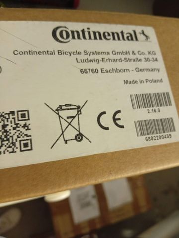 Gebrauchtes Continental iDT 660 DCW (660 WH 48 V, ad esempio per Kalkhoff ed EBM)Discuti di NUOVO + OVP: batteria E-Bike iDT 660 DCW (660WH 48V per es. Kalkhoff ed EBM) nel forum acquisti/vendite (fatto) nella sezione DCW (660 WH 48 V Cycling Accessories
