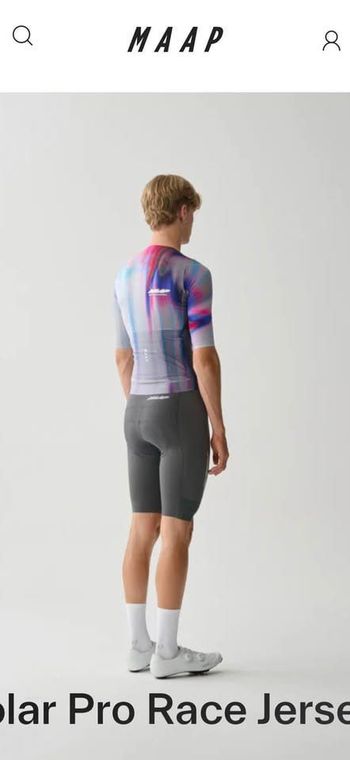 Used MAAP Solar Pro Race Jersey L bike — image 4 of 4