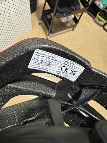 Used Kask Elemento Size S Team Ineos Egan Bernal Helmet bike — image 7 of 9