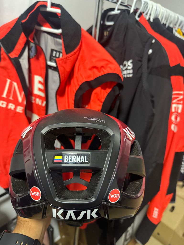 Used Kask Elemento Size S Team Ineos Egan Bernal Helmet bike — image 8 of 9