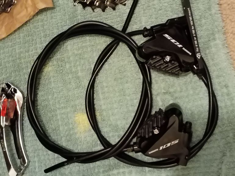 Used Shimano 105 12 speed group set bike — image 9 of 10