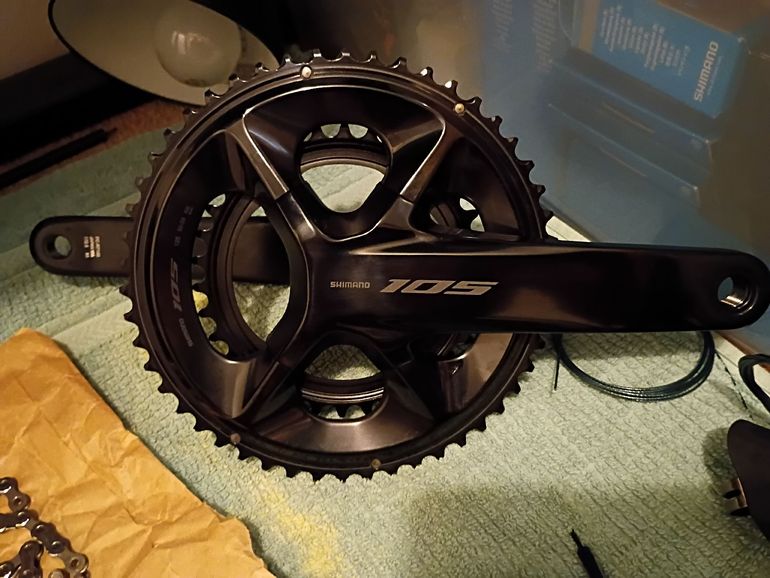 Used Shimano 105 12 speed group set bike — image 2 of 10