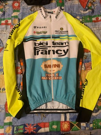 Used Pissei Jersey ciclismo manica lunga bike
