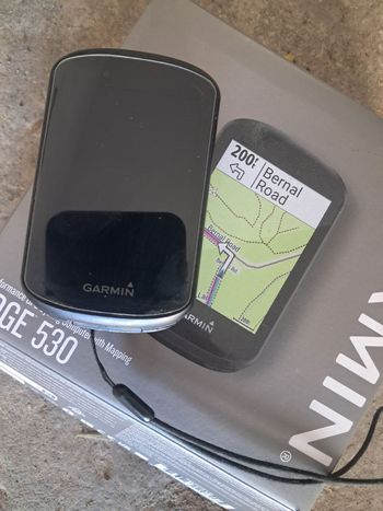 Used Garmin Edge 530 GPS Cycling Computer bike — image 2 of 2