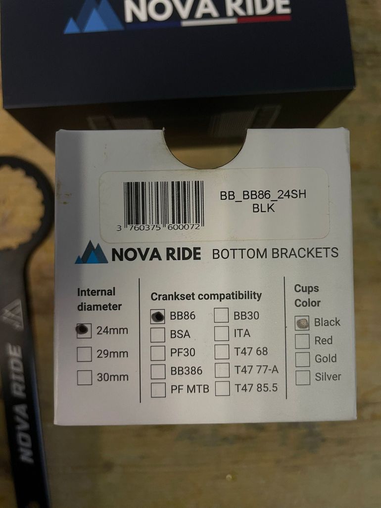 Used Nova Ride Movimento Centrale Pressfit BB86 2024 bike — image 4 of 5