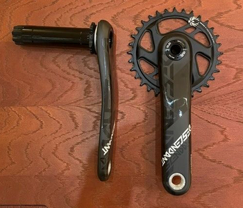 Used Truvativ Descendant Carbon Eagle DUB Boost Crankset 32T bike