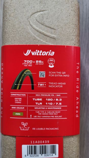 Used Vittoria Corsa Pro control 2026 bike — image 5 of 6