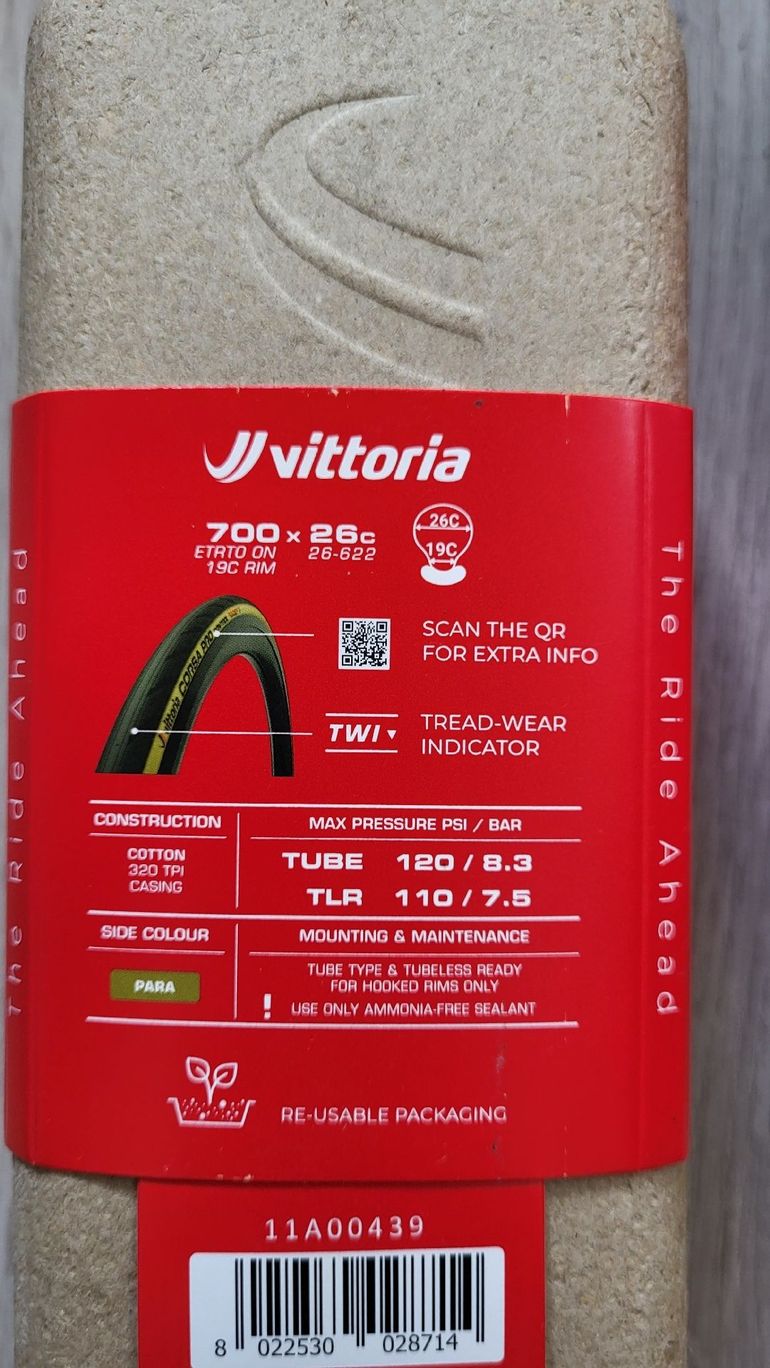 Used Vittoria Corsa Pro control 2026 bike — image 5 of 6