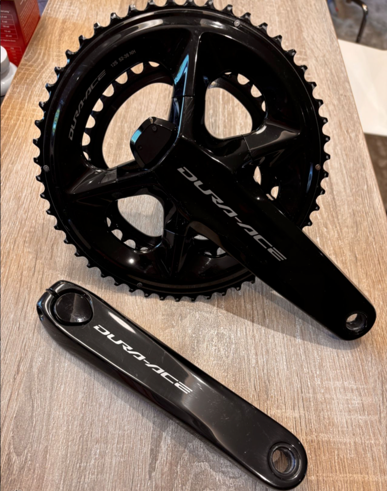 Used Shimano Dura-Ace FC-R9200-P Power Meter Crankset 172.5 mm bike — image 1 of 5