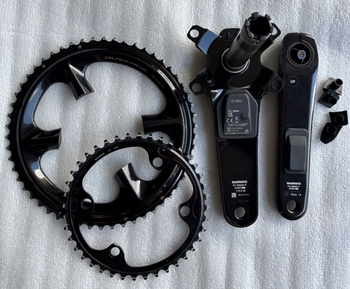 Used Shimano Dura-Ace FC-R9200-P Power Meter Crankset 172.5 mm bike — image 5 of 5