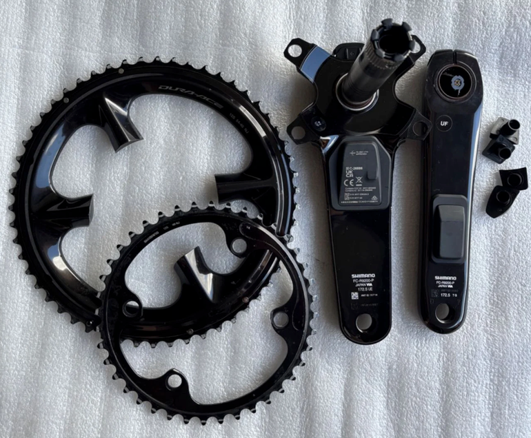 Used Shimano Dura-Ace FC-R9200-P Power Meter Crankset 172.5 mm bike — image 5 of 5
