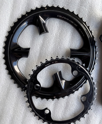 Used Shimano Dura-Ace FC-R9200-P Power Meter Crankset 172.5 mm bike — image 4 of 5