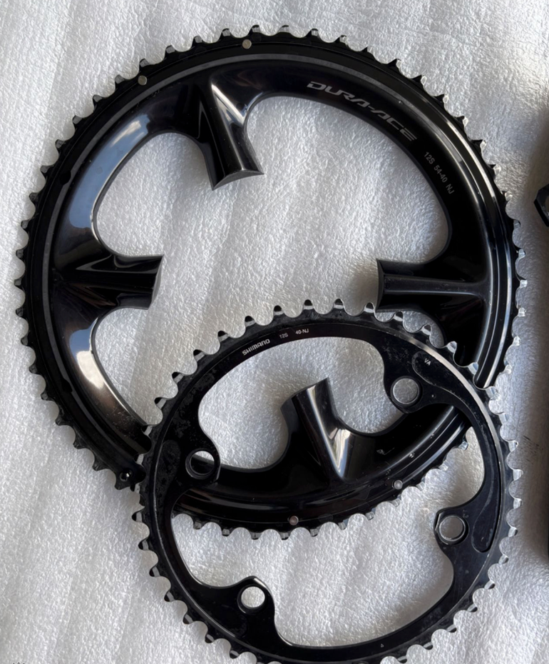 Used Shimano Dura-Ace FC-R9200-P Power Meter Crankset 172.5 mm bike — image 4 of 5