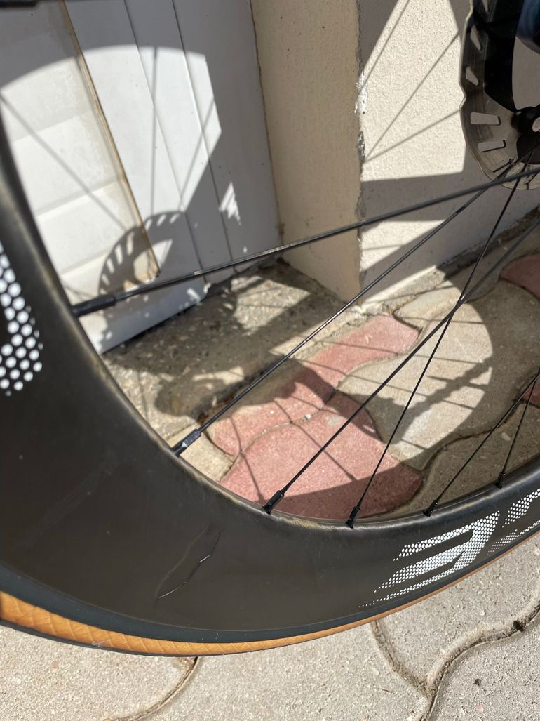 Used space carbon WS ROAD HOOKED + ERASE SP 2025 bike — image 5 of 6