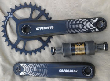 Gebrauchtes Sram SX Eagle 1x12 Crank Set 2024 Drivetrain & Pedals