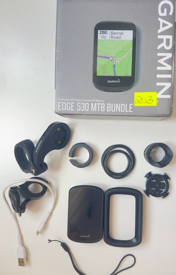 Used Garmin Edge 530 MTB Bundle bike