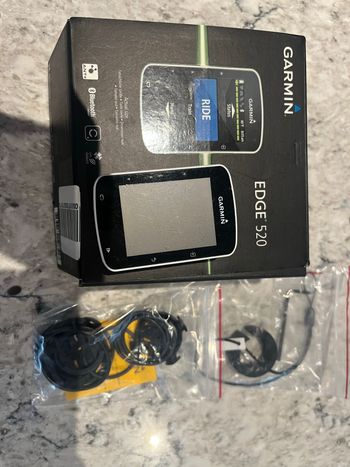 Used Garmin Edge 520 GPS Bike Computer bike