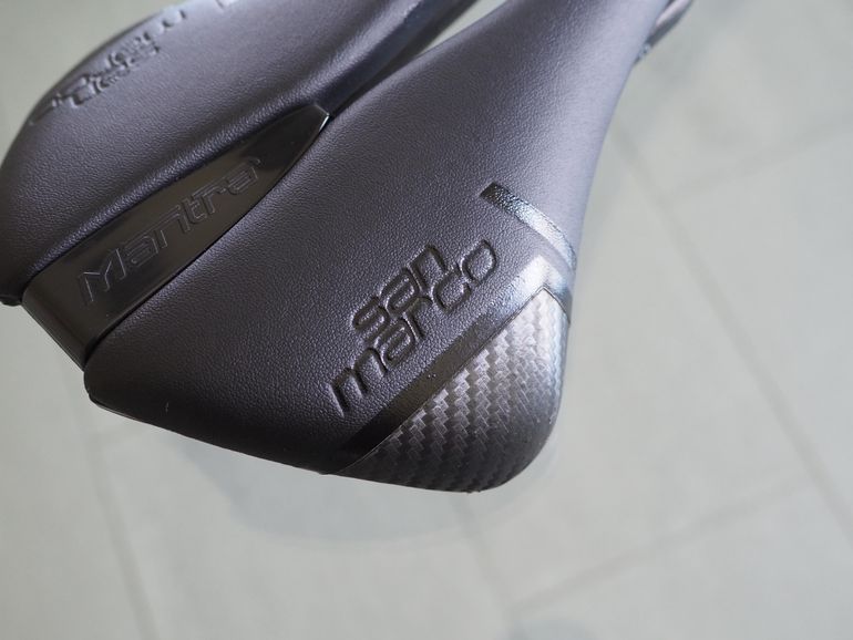Used Selle San Marco Mantra Carbon FX Wide Saddle bike — image 4 of 7