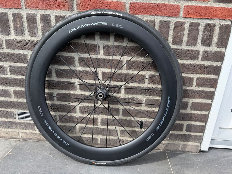 Used Shimano DURA-ACE C60 Tubeless Disc Brake Rear Wheel 2024 bike — image 4 of 6