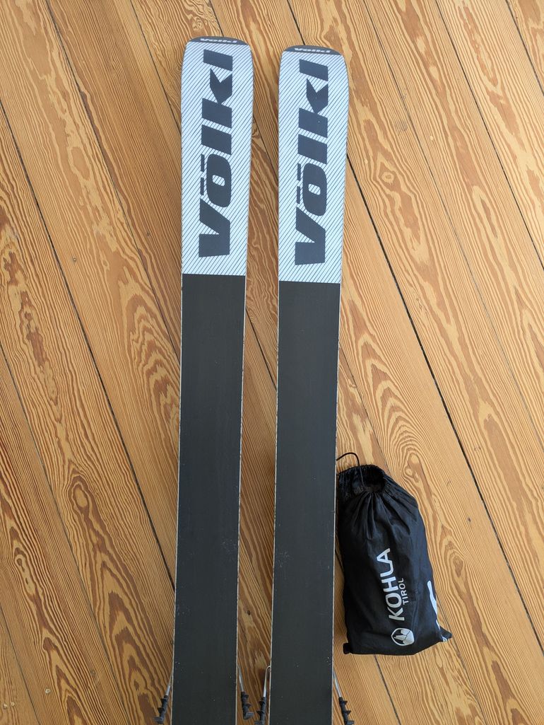 Used Volkl Mantra 184cm Tourenski mit Bindung und Fellen bike — image 6 of 7