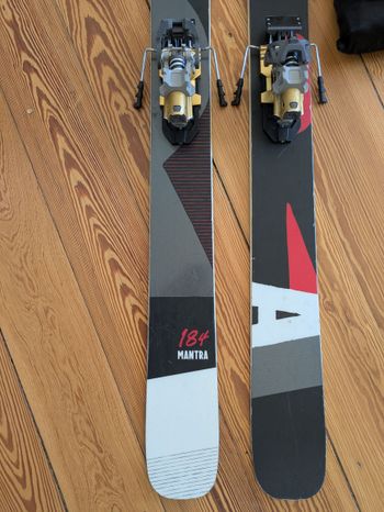Used Volkl Mantra 184cm Tourenski mit Bindung und Fellen bike — image 2 of 7