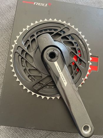 Used Sram Force eTap AXS D2 Powermeter double 12v 2024 bike — image 2 of 7