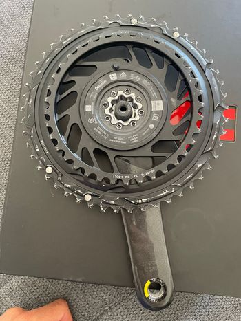 Used Sram Force eTap AXS D2 Powermeter double 12v 2024 bike — image 3 of 7