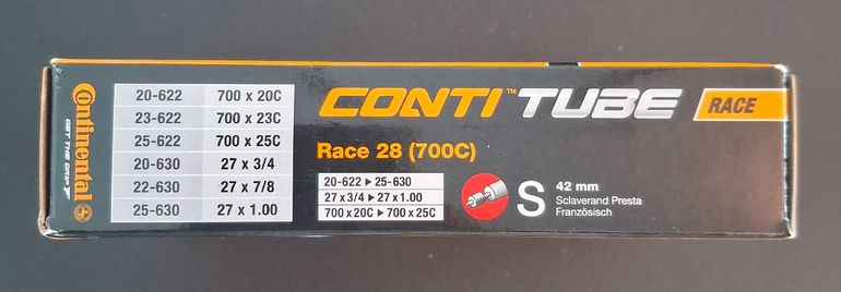 Used Continental Tube Race 28 (700C) bike — image 3 of 6