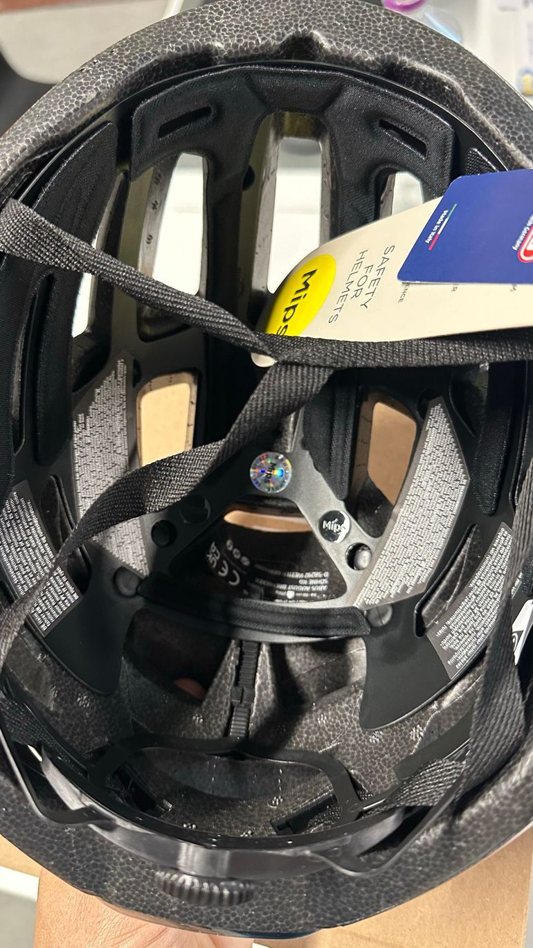 Used ABUS PowerDome MIPS Road Helmet Size M Goldfish Orange bike — image 3 of 5