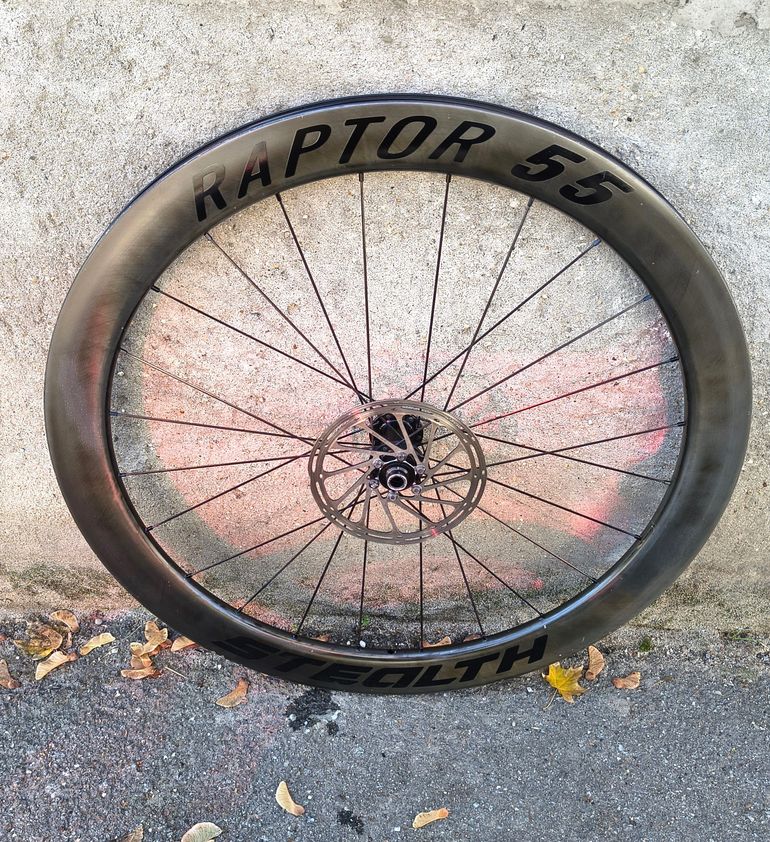Used Stealth Raptor 55 Carbon Disc WheelsetTubeless Ready Shimano bike — image 6 of 6