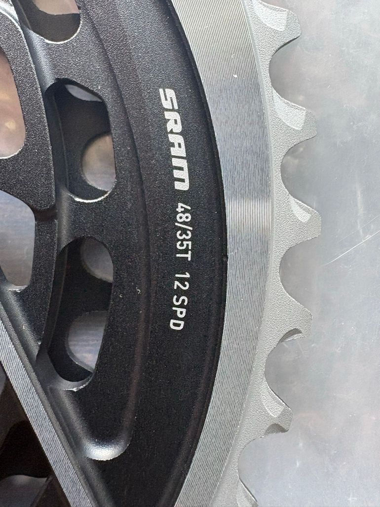Used Sram RED D1 DUB 2x12 Powermeter 48/35t 172.5 mm bike — image 4 of 5