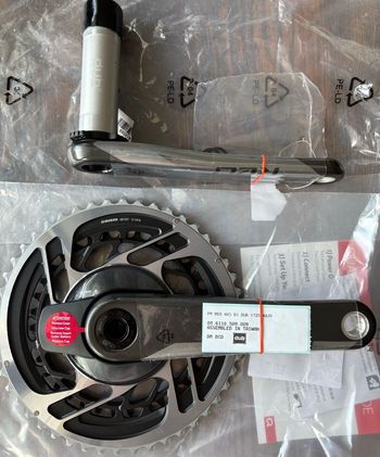 Used Sram RED D1 DUB 2x12 Powermeter 48/35t 172.5 mm bike
