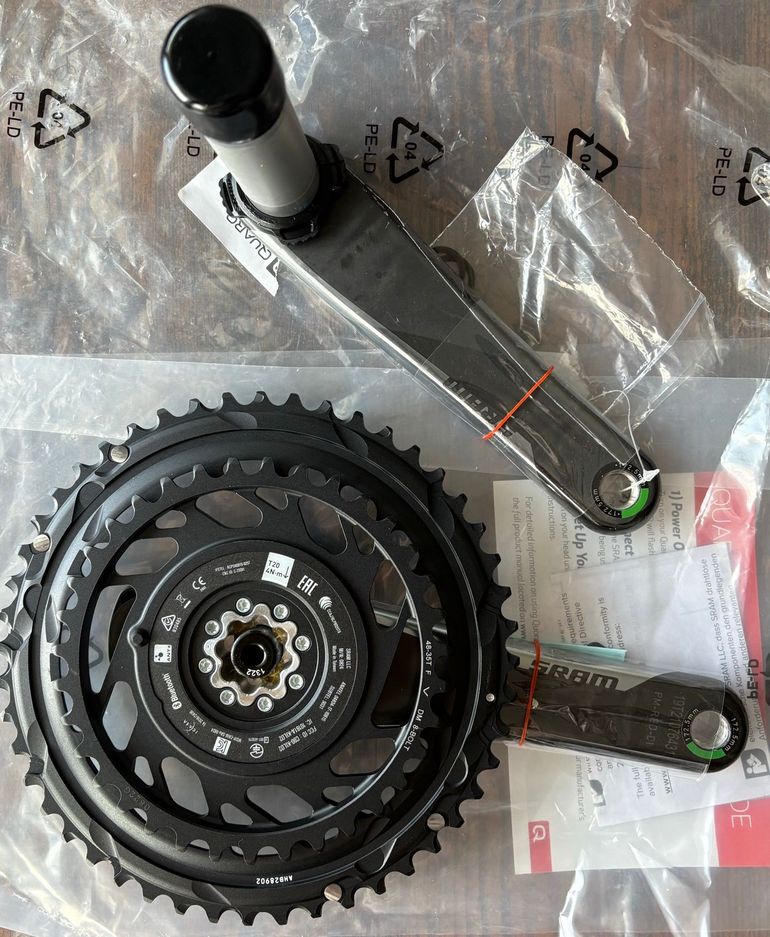 Used Sram RED D1 DUB 2x12 Powermeter 48/35t 172.5 mm bike — image 2 of 5