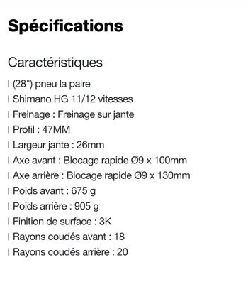 Brugt Corima WS Black 32mm Wheelset 2023 bike — billede 11 af 11
